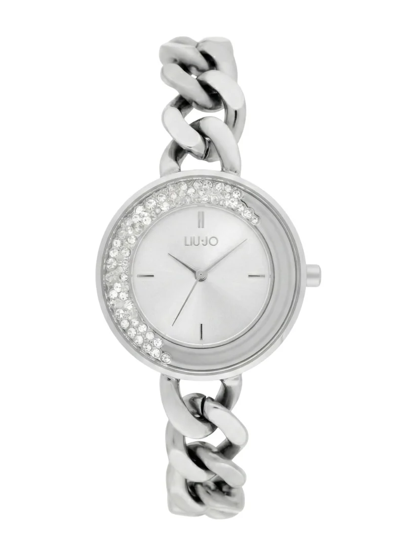 ليو جو ساعة لي جو بسلسلة راقصة فضية